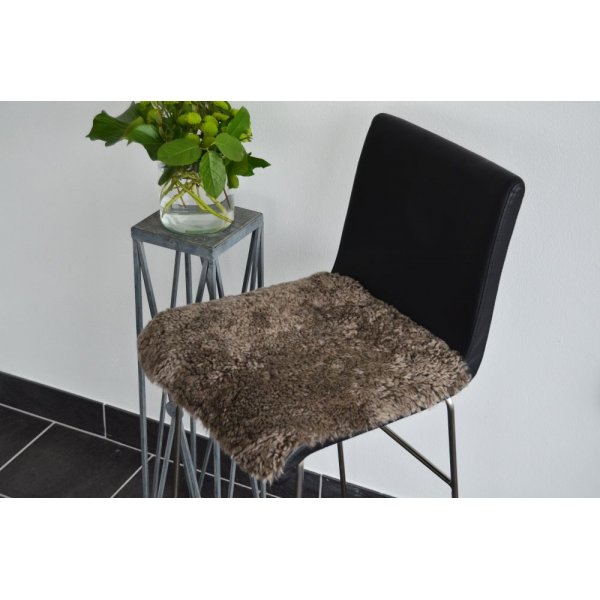 Lockiges Stuhlkissen Schaffell Sahara