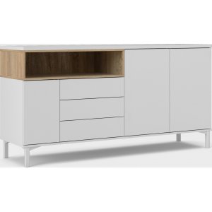 Roomers Sideboard - Wei/Eiche