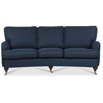 Howard Watford Deluxe 4-Sitzer gebogenes Sofa - Blau