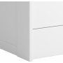 Alba Bett mit Stauraum 90 x 200 cm - Wei