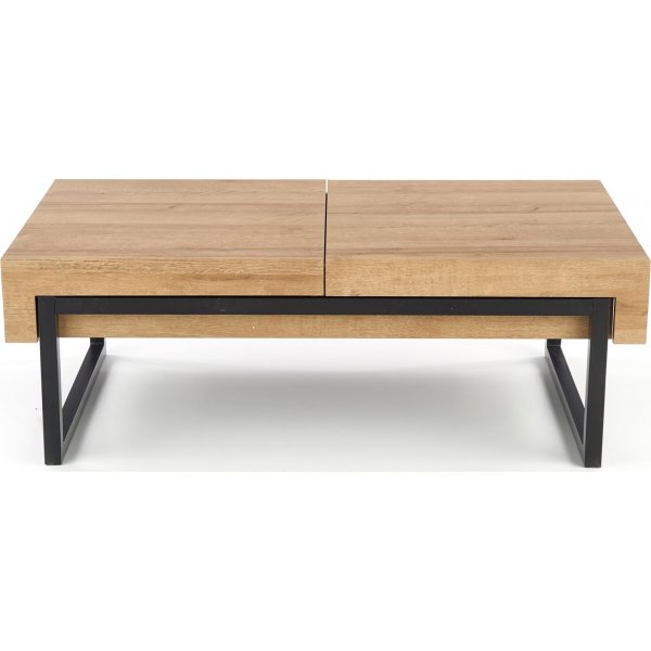 Ready Couchtisch 110 x 60 cm - Eiche/schwarz