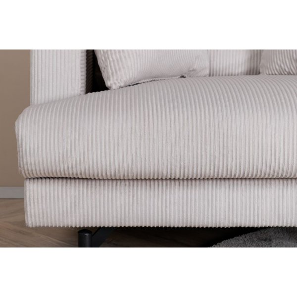 Hedlunda Sessel - Beige Kordsamt + Textilreinigung fr Mbel