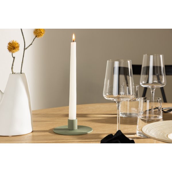 Durchmesser Kerzenständer 12 x 4 cm - Grün Durchmesser Kerzenständer 12 x 4 cm - Grün