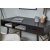 Ansmark Schreibtisch 110x60 cm - Schwarz/Messing