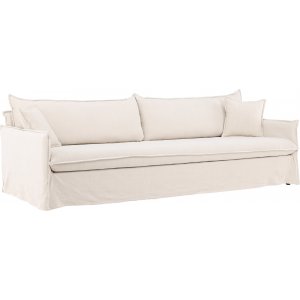 Nova 4-Sitzer-Sofa - Beigefarbenes Leinen