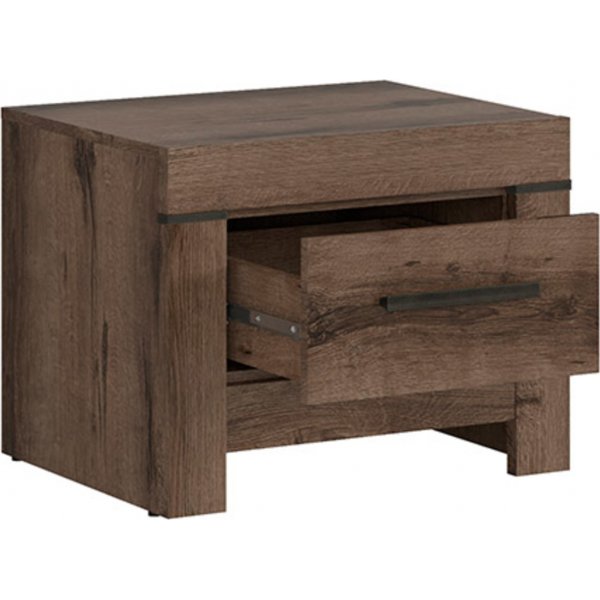 Balin Nachttisch - Dunkle Eiche