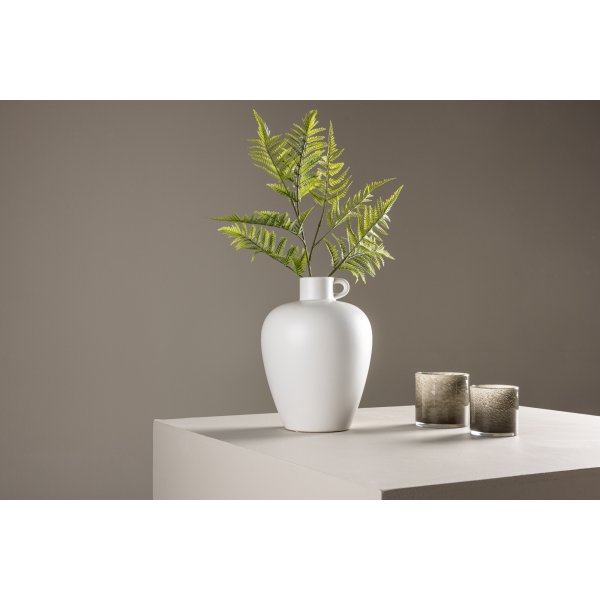 Cent-Vase 24 cm - gebrochenes Wei