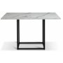 Sintorp Esstisch 120 cm - Weier Marmor (Exklusiver Marmor) + Fleckentferner fr Mbel