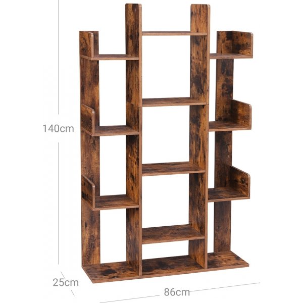 Jon Bcherregal 86 cm - Braun