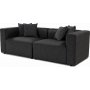 Mora 2-Sitzer-Sofa - Anthrazit