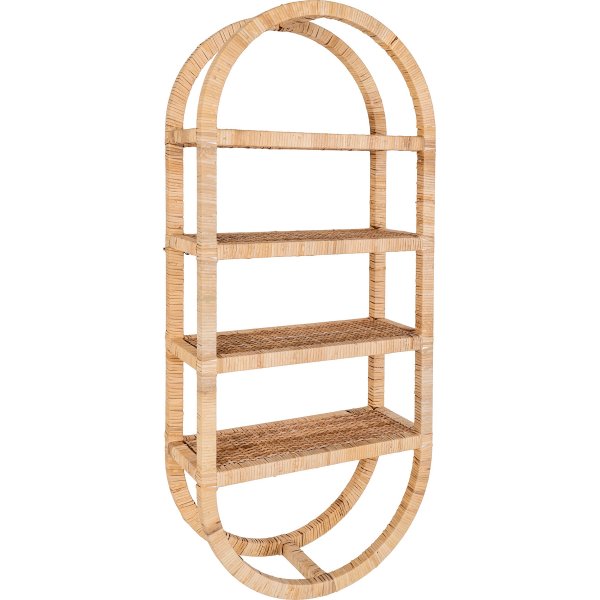 Liege Wandregal - Rattan