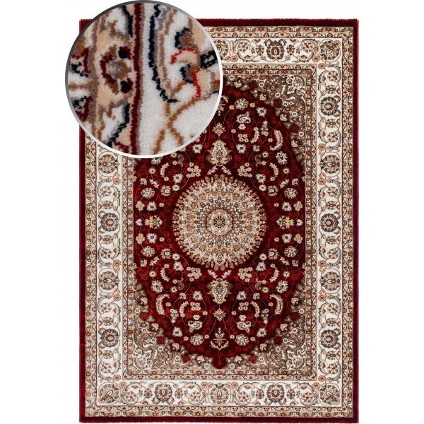 Dubai Medallion Wilton Teppich Rot Dubai Medallion Wilton Teppich Rot