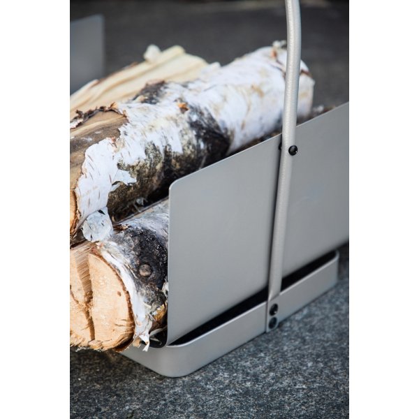 Godoma Brennholzkorb - Silber Godoma Brennholzkorb - Silber