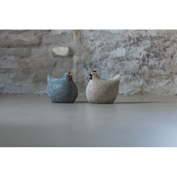 Henne-Dekoration 20 x 15 x 17 cm - Beige Henne-Dekoration 20 x 15 x 17 cm - Beige