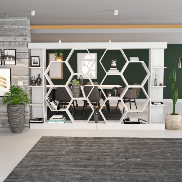 B�cherregal Sueno - Wei�