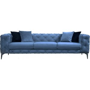 Como 3-Sitzer-Sofa - Blau