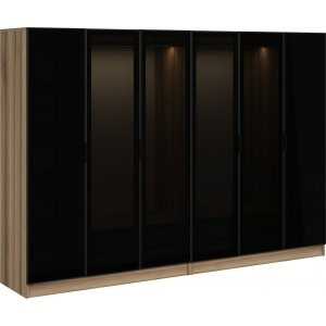 Cavolo Kleiderschrank 270x52x210 cm, Variante B - Braun