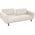 Berjer 3-Sitzer-Schlafsofa - Creme/Walnuss