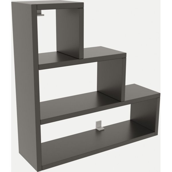 Wandregal Pyramid - Anthrazit