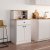 Cucina-Schrank 64 x 45 x 129 cm - Wei/Kiefer