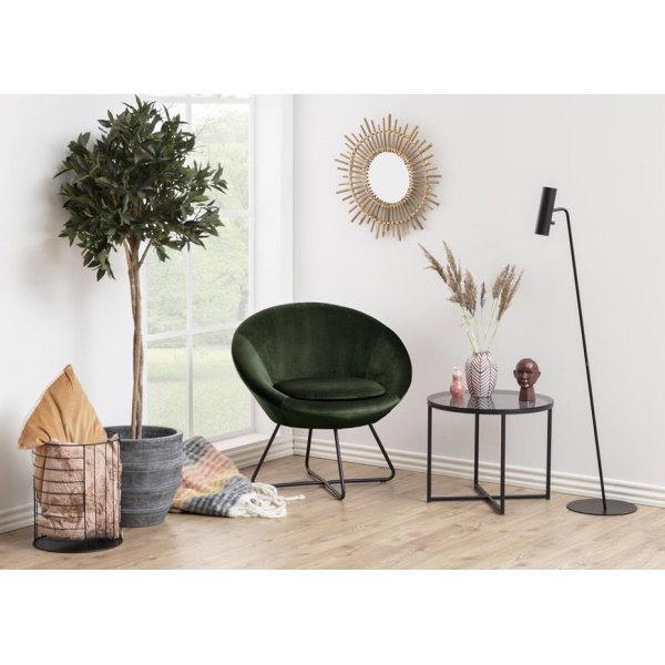 Njord Sessel - Grün (Samt) Njord Sessel - Grün (Samt)