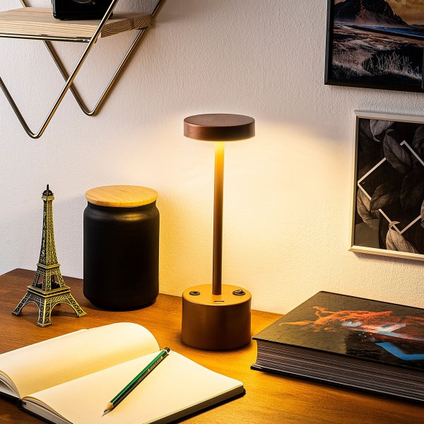 Kay Tischlampe - Kupfer