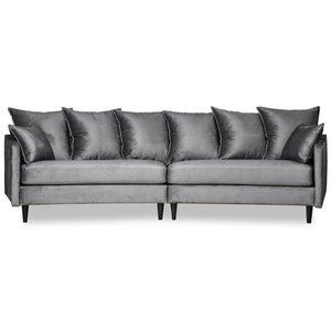 Gebogenes Sofa Bgen 3-Sitzer - Frei whlbare Farbe