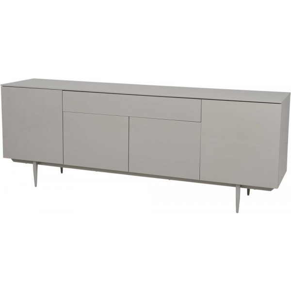 Fjlebo Sideboard - Grau Hochglanz