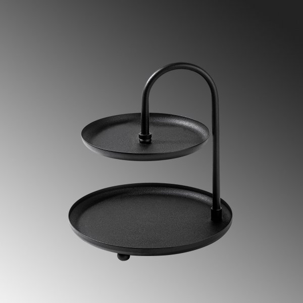 Kormen Dekoteller - Schwarz