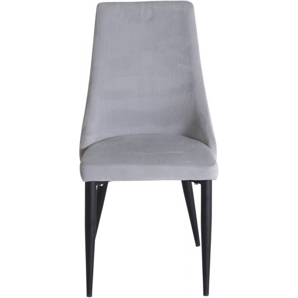 Esszimmerstuhl Laila - Schwarz / Hellgrau Manchester Esszimmerstuhl Laila - Schwarz / Hellgrau Manchester