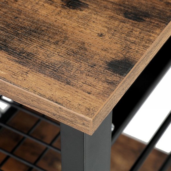 Caspar Küchenregal - Braun/Schwarz Caspar Küchenregal - Braun/Schwarz