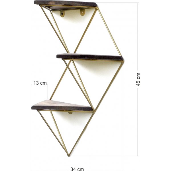 Walter Wandregal 76 - Nussbaum/Gold