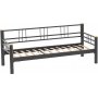 Kappis 3-Sitzer Outdoor-Sofa - Schwarz/Anthrazit