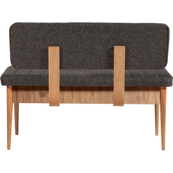 Vina 1053 Essgruppe mit Sofa - Pinie/anthrazit Vina 1053 Essgruppe mit Sofa - Pinie/anthrazit