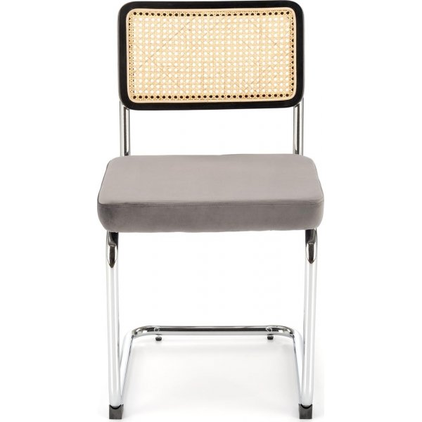 Cadeira Esszimmerstuhl 504 - Schwarz/Grau