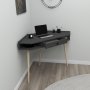 Supra Schreibtisch Anthrazit - 130,8 x 55 cm