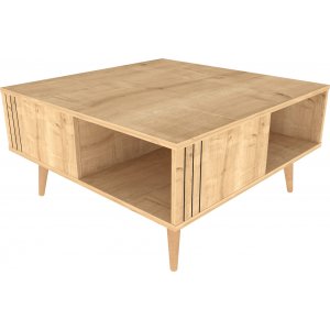 Ronas Couchtisch 89,6 x 89,6 cm - Eiche