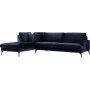 Papira Ecksofa - Marineblau