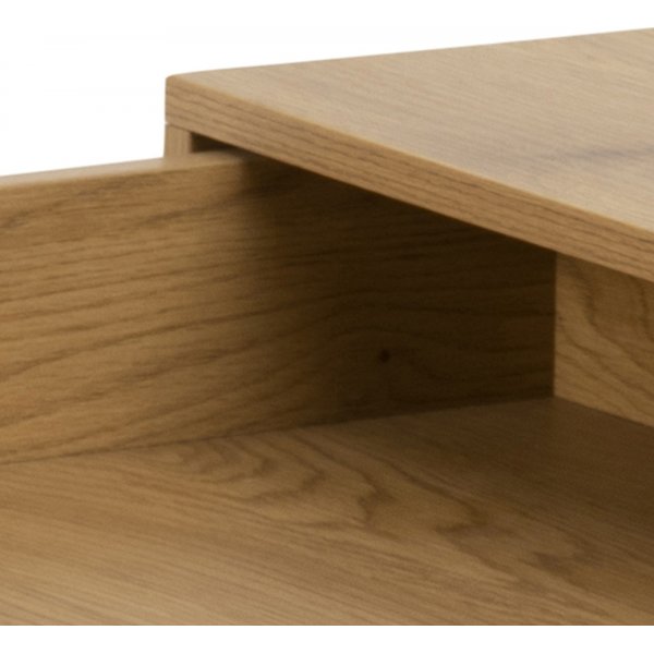 Newhaven Couchtisch 80 x 80 cm - Eiche/schwarz