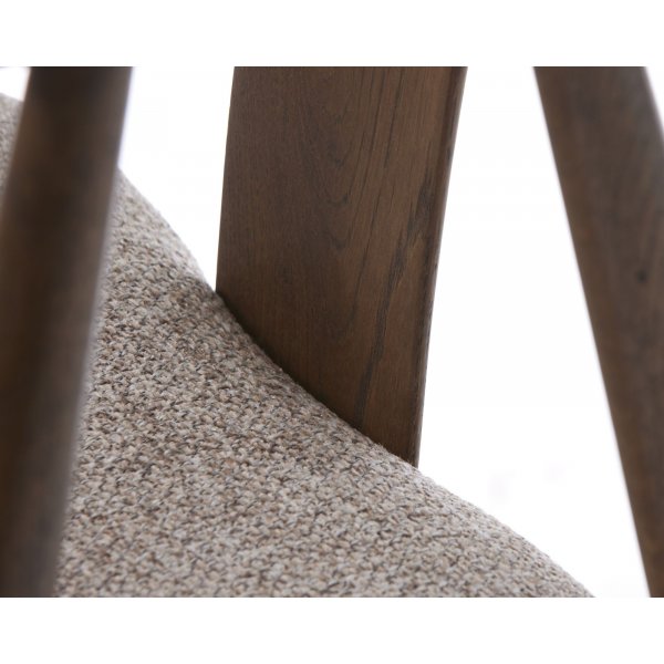 Dictu Sessel - Latte/Braun