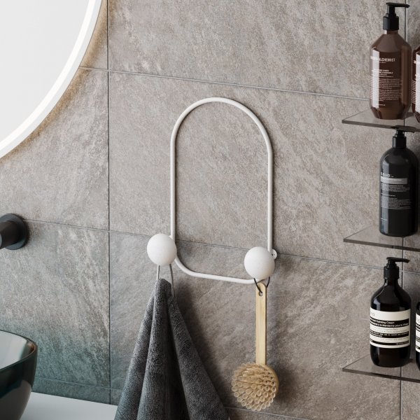 Frosch-Kleiderbgel - Wei