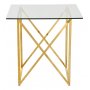 Cross Beistelltisch - Messing
