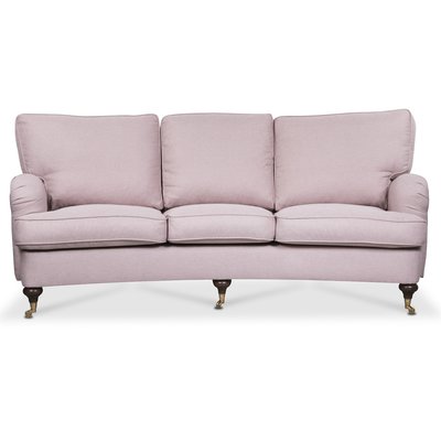 Howard Watford Deluxe 4-Sitzer gebogenes Sofa - Pink