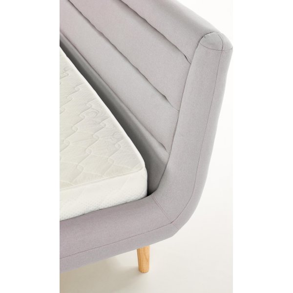 Bernard graues Bettgestell 160x200 cm Bernard graues Bettgestell 160x200 cm