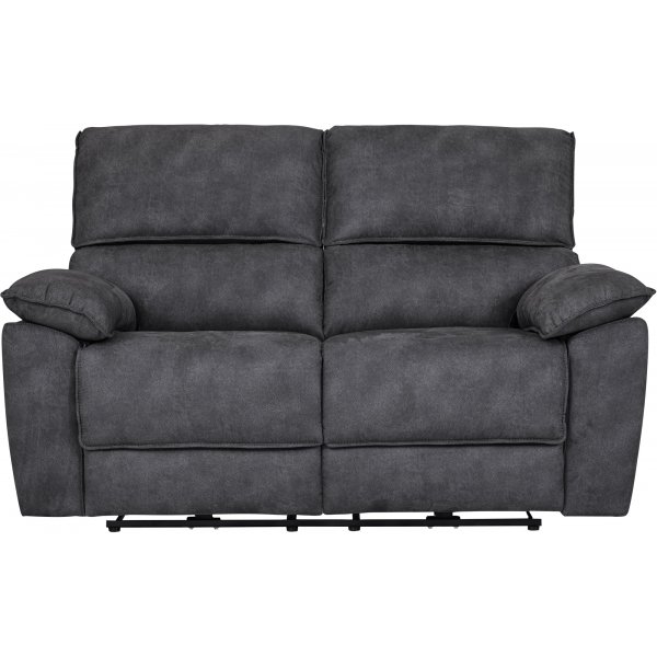 Sofa 2-Sitzer elektrisch verstellbarer Liegesessel - Grau