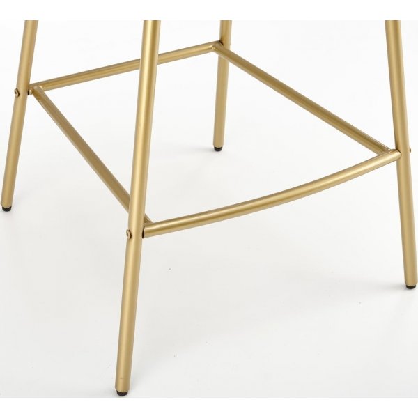 Pelican Barhocker 113 - Schwarz/Weiß/Gold Pelican Barhocker 113 - Schwarz/Weiß/Gold