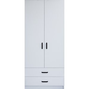 Yaman Kleiderschrank 80 x 47 x 182 cm - Mattwei