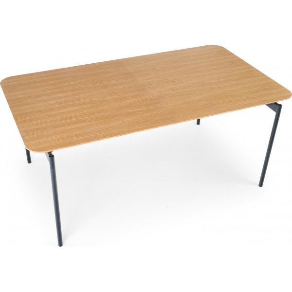 Giga Esstisch 170-250 cm - Eiche/schwarz Giga Esstisch 170-250 cm - Eiche/schwarz