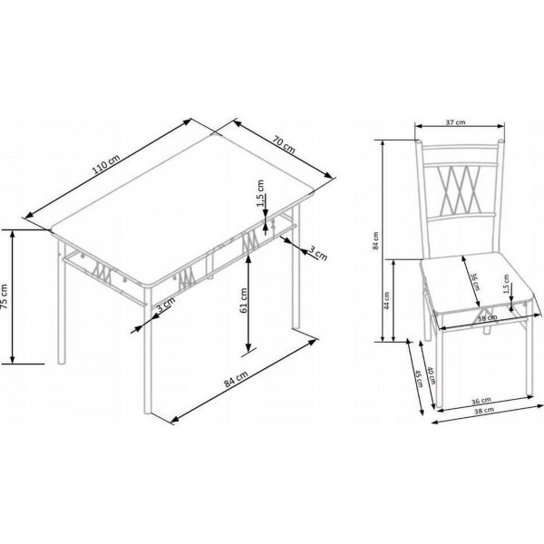 Sana Essgruppe - Sonoma-Eiche Sana Essgruppe - Sonoma-Eiche