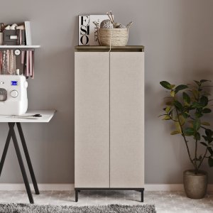 Vogue Schrank 2 - Braun/Anthrazit